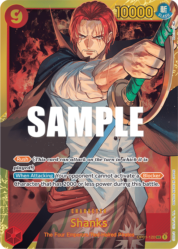 Shanks — Romance Dawn (OP-01)
