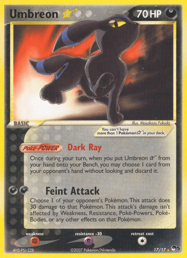 Umbreon Gold Star — POP Series 5